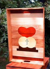 Worldwide Marriage Encounter Circling Servant Wooden Tray