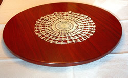 Hand Crafted Wooden Lazy Susan